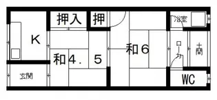 浅井文化【2階】の間取り
