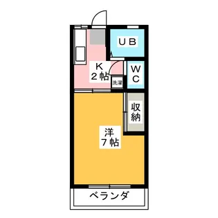 リッシェル東大宮【2階】の間取り