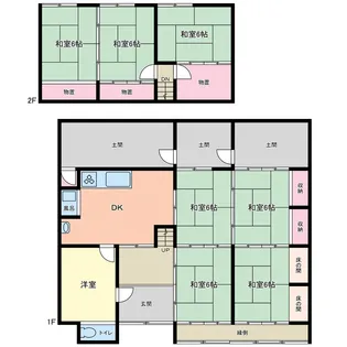 滋賀県犬上郡多賀町大字佐目【一戸建】の間取り