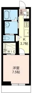 シャーメゾン柳町【1階】の間取り