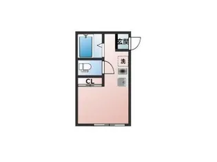 プランドールZAIZEN潮田【1階】の間取り