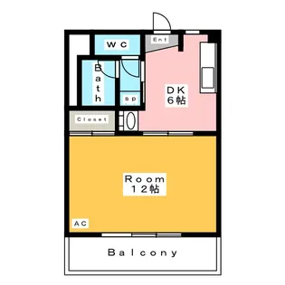 シャトル安祥【3階】の間取り