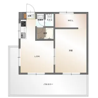 ポエム50【4階】の間取り