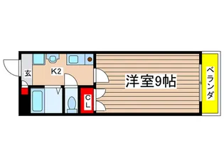 グリーンコートII【1階】の間取り