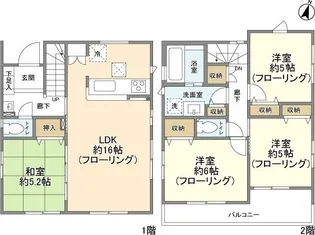 埼玉県さいたま市中央区桜丘1【一戸建】の間取り