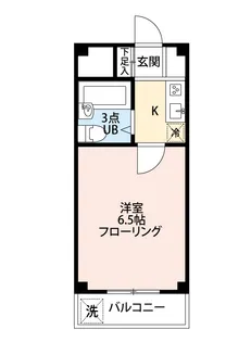 エステート菊名【3階】の間取り