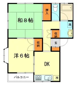 コーポユウ【2階】の間取り