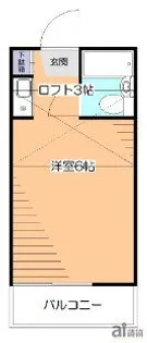 東京都小平市学園西町3【アパート】の間取り