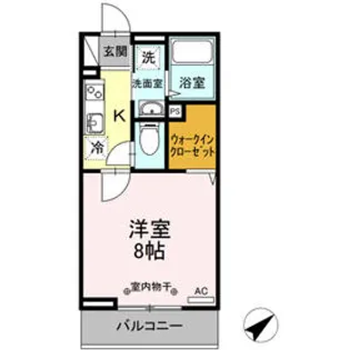 D-room土樋【2階】の間取り