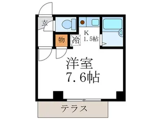 ヴィラエスポワII【1階】の間取り