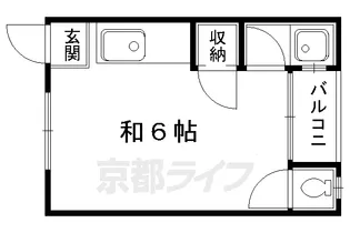 大文字ハイツ【1階】の間取り