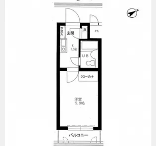 アーバン・ドヌール【2階】の間取り