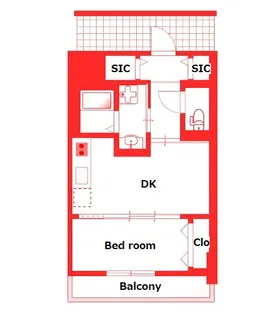 FOREST YOKOHAMA【5階】の間取り