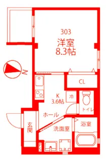 Viento【3階】の間取り