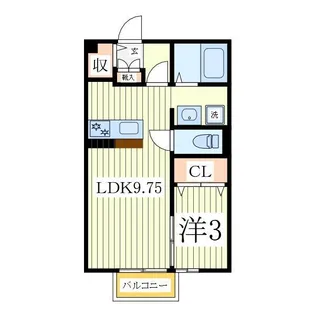 アーバンヒルズ【2階】の間取り