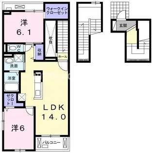 ミレ グランデ マウンテン【3階】の間取り