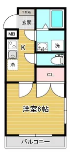 リファレンス相模原南台【2階】の間取り