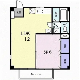 コーブル【1階】の間取り
