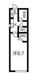 エクセレント玉川学園【2階】の間取り
