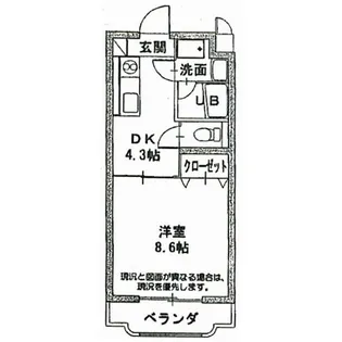 LA FLEUR【2階】の間取り