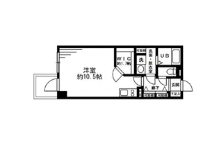 レジディア六本木檜町公園【3階】の間取り