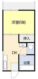 中山ハイツ【2階】の間取り