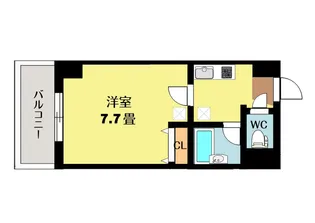 リエス原町【4階】の間取り