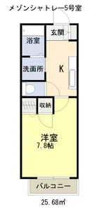 埼玉県蕨市塚越2【アパート】の間取り