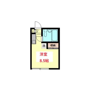 東京都品川区戸越2【アパート】の間取り