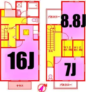 グリーンパレス斎藤分IV【2階】の間取り