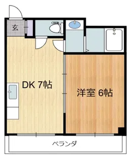 グレースハイム横山【3階】の間取り