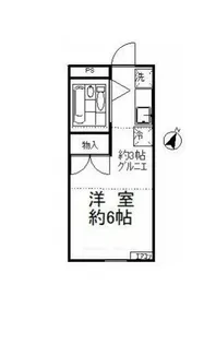 ウィザード小手指【2階】の間取り