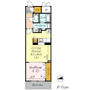 AZALETY上北沢-アザレティー上北沢-【1階】の間取り