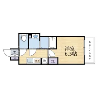 兵庫県神戸市兵庫区湊町4【マンション】の間取り