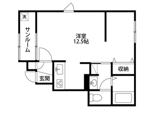 CASA LIBERTA II【1階】の間取り