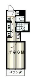 東京都八王子市東中野【アパート】の間取り