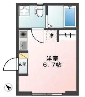 Glanz千石II【1階】の間取り