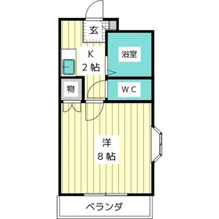 愛知県長久手市岩作落合【マンション】の間取り
