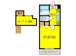 コンドミニアム医生ケ丘I【1階】の間取り