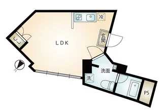 UNDERZ BLDG【5階】の間取り