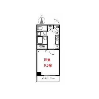 東京都大田区羽田2【マンション】の間取り