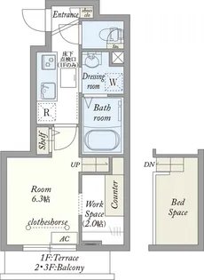 My Style vintage 小岩東【2階】の間取り