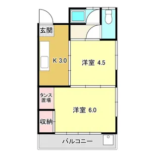 Tハウス【3階】の間取り