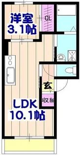 らら・ベイIII【2階】の間取り