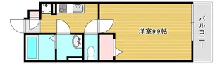 大阪府東大阪市足代南2【マンション】の間取り