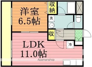 千葉県松戸市二ツ木【マンション】の間取り