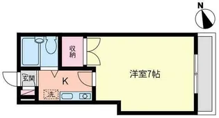 メゾンリヴレーヌ【1階】の間取り