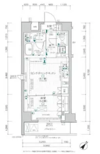 デュオステージ町田MAXIV【3階】の間取り