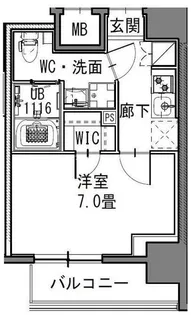 S-RESIDENCE新御徒町East【3階】の間取り