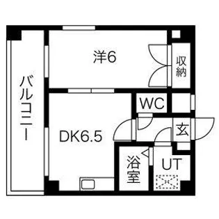 プレアール名古屋金山【6階】の間取り